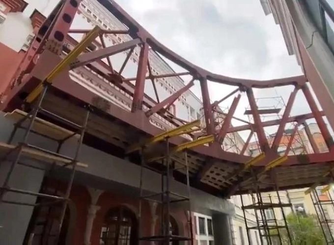 Монтаж строительных конструкций 06